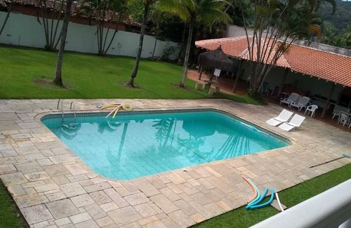 Jardim Mar e Ceu House | House 2 suites, swimming pool, barbecue, wi-fi - Mar Casado and Pernambuco Beach - Guaruja