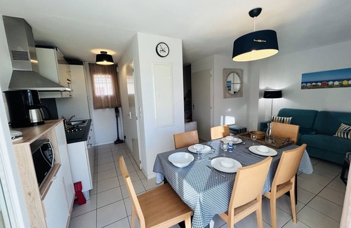 Bourgenay House | House 4/6 persons, terrace, in a quiet residence, free swimming pool access