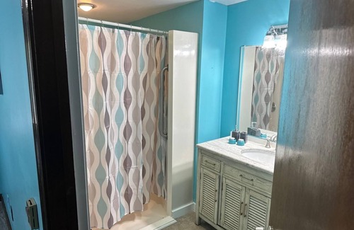 Biddeford Apartment | House dwelling that combines The bedroom kitchen and living area into one space