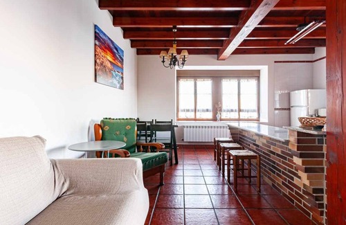Luces Apartment | House facing the sea, for 6 people, garden, barbecue perfect for families