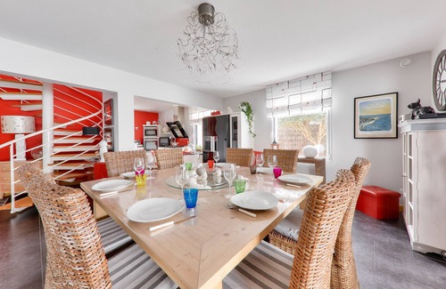Saint-Pierre-Quiberon Ski Chalet | House for 8 -Pool - 550 m from the beach