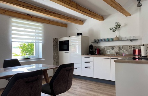Frielendorf Apartment | House Mariechen 5 star DTV classification with sauna in Frielendorf