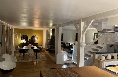 Anglet Villa | House swimming pool jacuzzi sauna and air conditioning 10 people 10mn from beaches
