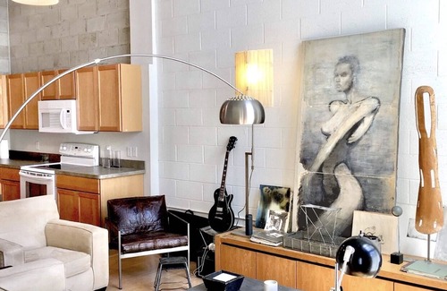 Ann Arbor Apartment | Huge Bohemian Artist Loft with Amazing Light, Design, & Location, near Downtown