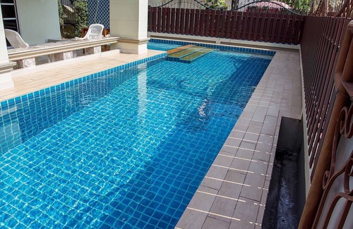 Na Kluea Villa | I-Rin poolvilla featuring its own swimming pool set in a private estate.