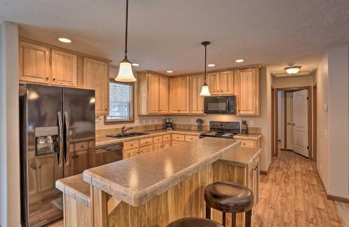 Sturgis House | Idyllic Sturgis Home with Fire Pit and Large Deck!