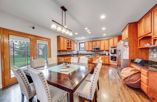 Fox Valley House | In-Home Theater: Modern Naperville Vacation Rental