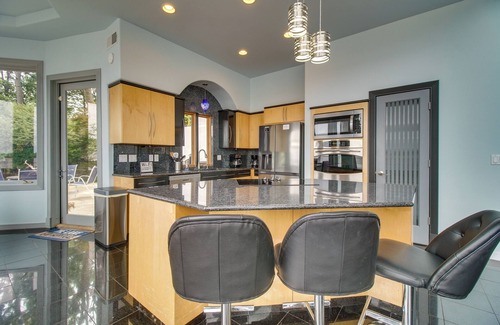 Dennis House | Indoor Pool + Waterfront Deck: Spacious Jay Home