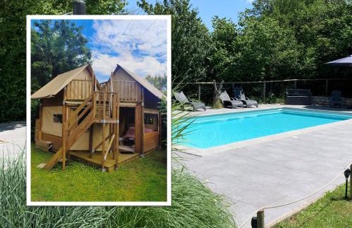 Arc-et-Senans Ski Chalet | Insolite au Camping La Saline d'Arc et Senans