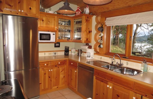 Sturdies Bay House | InTheBluff - Galiano's Oceanside Log House