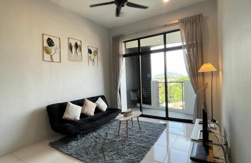 Taman Mirindi Apartment | Ipoh Cozy Condo Stadium Greentown 3Br 2bath, 8pax