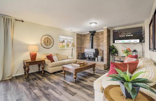 Briargate House | Iron View Hot Tub Fire Pit & Breathtaking Views