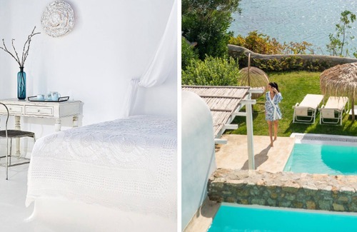 Platis Gialos Villa | ISholidays Mykonos Blu Junior Villa Private Pool