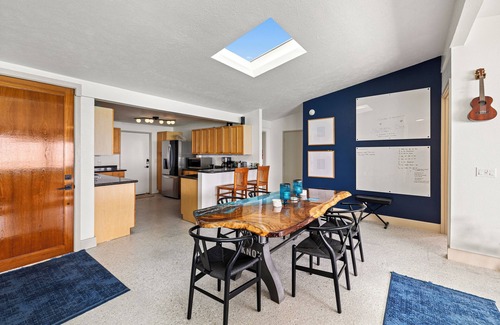 Waialua House | Island Bungalow with Private Beach, AC, Parking, WIFI, King Beds.