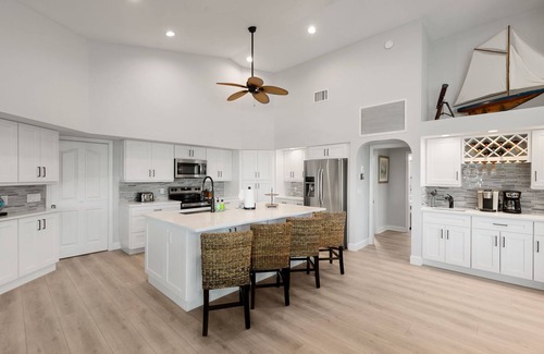 Marco Island House | Island Family Oasis with South Western Exposure!