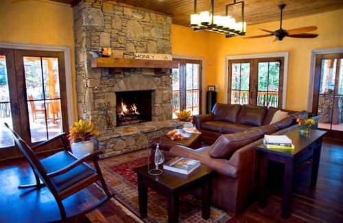 Tuckasegee Cabin | “Island Lodge” Surrounded By Water- Private Peninsula/Island Great Decks