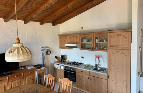 Pino Lago Maggiore Apartment | 2-room apartment with balcony and beautiful lake view