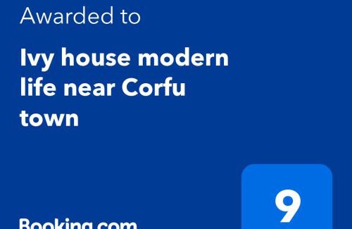 Kontokali Apartment | Ivy house modern life near Corfu town