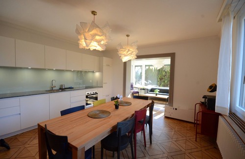 Matten bei Interlaken Apartment | J87 Boutique Villa Garden