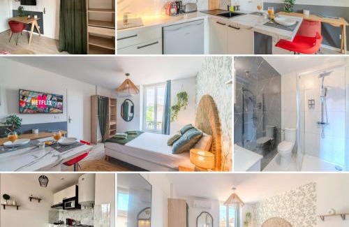 Roanne Apartment | Jasmin Roanne centre-ville - Parking & Clim