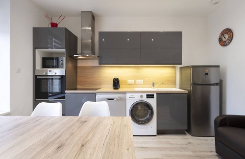 Vittel Apartment | Jean Reno: Ground floor apartment in a charming house (with parking)
