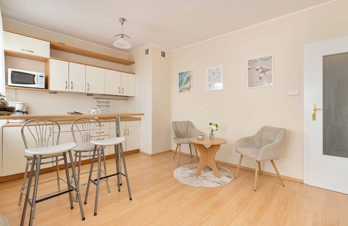 Przymorze Apartment | Jelitkowski Dwór 11C Gdańsk | Cozy Studio | Parking