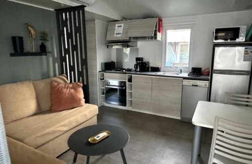 Lattes House | Joli Bungalow 464, 4-6 pers, wifi, terrasse, Camping Siblu Lac des Rêves Lattes