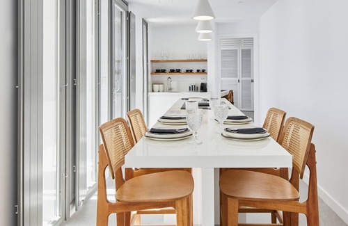 Pyrgos Villa | Kamini 2 bedroom ultra luxury villa with pool and views