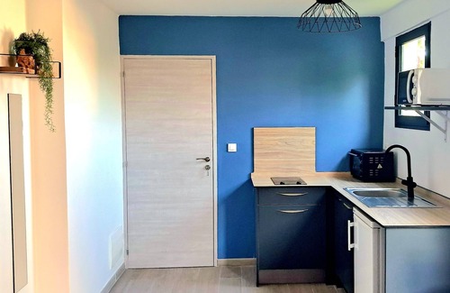 Le Carbet Apartment | Kaz'raïb F2 Neuf Cosy vue mer & Piscine-lagon Privée - Plage à 2 min en Voiture