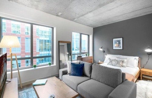 MIT Apartment | Kendall Sq Studio w Gym nr MIT MGH BOS-36