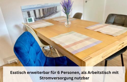 Sankt Wendel Apartment | Kleine Auszeit Ferienwohnung Vakantiewoning nähe Bosenbergklinik mit Parkplatz, Haustiere willkommen