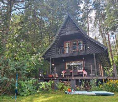 Gietrzwald House | Klimatyczna chatka z widokiem na jezioro