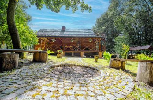 gmina Sułow Villa | Klimatyczna Willa z bali na Roztoczu