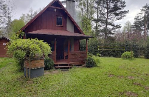 Gietrzwald House | Klimatyczny domek w lesie przy jeziorze