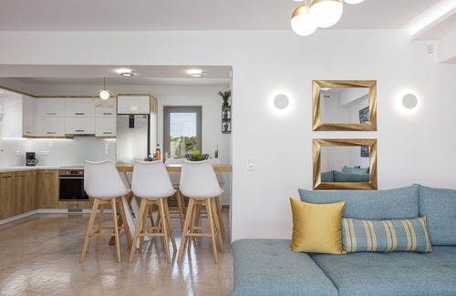 Perama Villa | Koin Villa Sunrise, with Heated Pool & Whirlpool