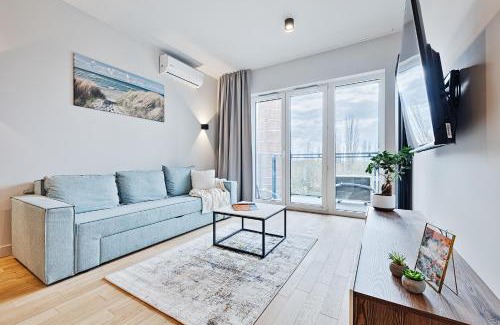 Baluty Apartment | Komfortowy apartament przy centrum Manufaktura z parkingiem