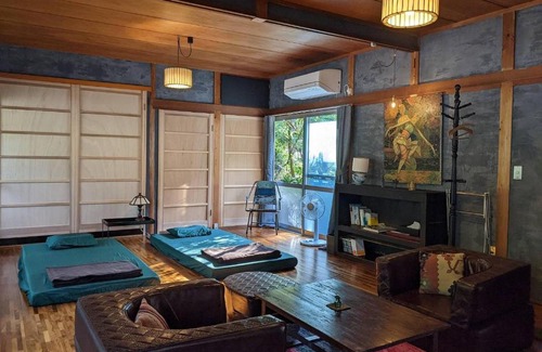 Kibichuo House | Komori Village GH ~小森ヴィレッジ ゲストハウス~ 自然の中にある庭付平屋一棟貸