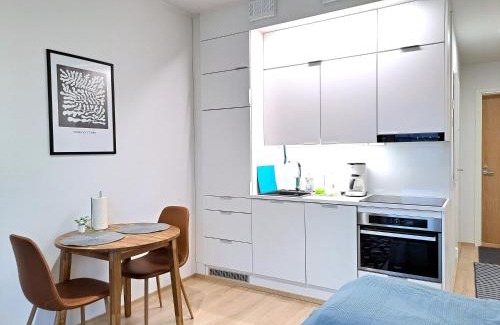 Tampere Apartment | Kotimaailma Apartments - Moderni ydinkeskustan yksiö - Aleksanterinkatu