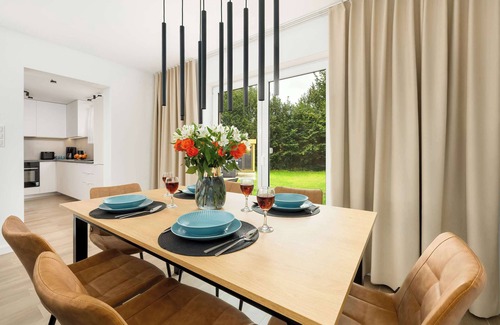 gmina Wolin House | Kurnik House | Three-Bedroom House | 9 People | Sauna & Jacuzzi