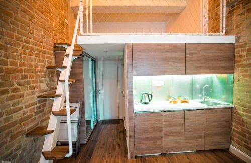 Afanasivsʹkyy Yar Apartment | Kyiv Art Apartments near Golden Gate