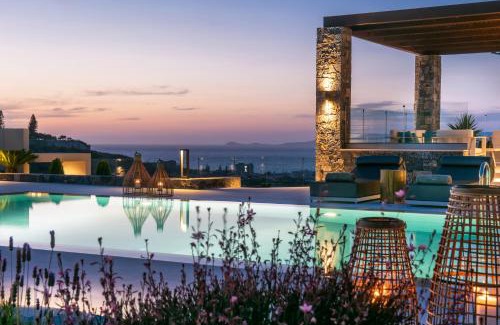 Vathianos Kampos Villa | Kymo Instyle Villa - Sea view Private pool Jacuzzi