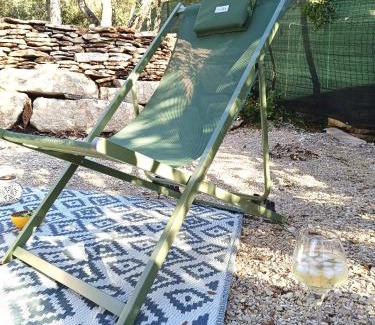 Blauvac Villa | Là où le Ciel est né Beau mas pierres et contemporain sur grande propriété vue Mont Ventoux dentelles de Montmirail