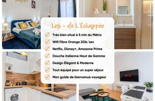 Saint-Denis Apartment | L'Échappée de Paris I Stade de France I Couple I Famille I Business