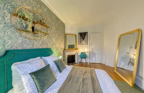 Enghien-les-Bains Apartment | -L'émeraude de Louis XVI- Idéal pour Couple-Solo-Pro 8min de Paris-1min de la gare