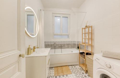 Enghien-les-Bains Apartment | -L'émeraude de Louis XVI- Idéal pour Couple-Solo-Pro 8min de Paris-1min de la gare