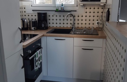 Etretat Apartment | L'aiguille creuse : Very bright 50m from the sea - 40m2 - 6 pers max