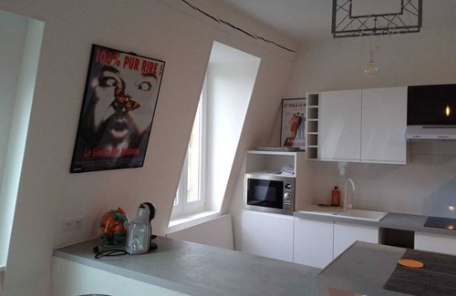 Sedan Apartment | L'appt du vieux qui ne voulait pas fêter son anniversaire park. privatif gratuit