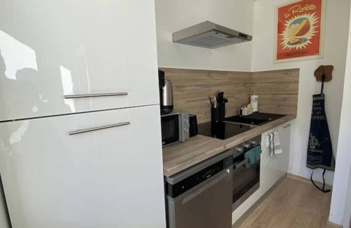 Saint-Avre Apartment | L'Augustine Saint-Avre, charming 45m² apartment with spa and mountain view