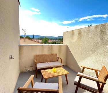Espira de l'Agly House | L'eden de l'agly Chaleureuse maison avec terrasse et garage