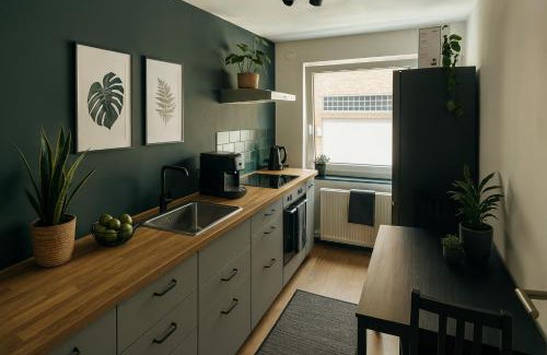 Geilenkirchen Apartment | L21-Apartment Geilenkirchen OT Teveren, 3 Zimmer, 5 Betten, Standardisierte Ausstattung, ideal für Reisende, Pendler, Familien
